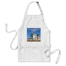 Delantal Faro Rockland Breakwater Lighthouse, Maine Apron