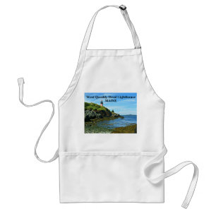 Delantal Faro West Quoddy Head, Maine Apron