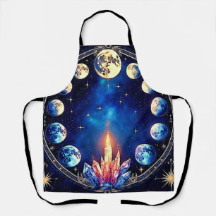 Delantal Fases Lunares Cristal Cosmos