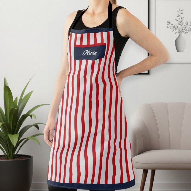 Delantal Fashionable Long Patterned Apron for Men and Women (Subido por el creador)