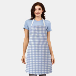 Delantal Faye y Lauren Blue Gingham