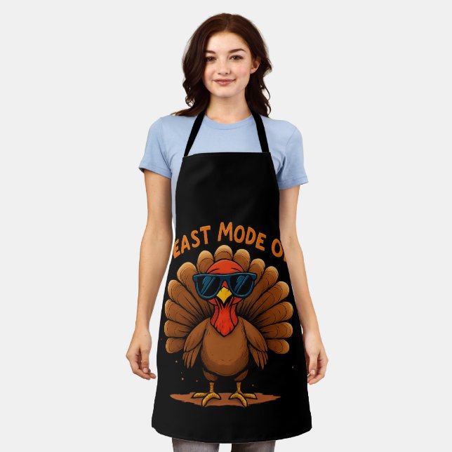 Delantal Feast Mode On Apron (Gastado)