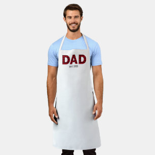 Delantal Fecha de establecimiento de Búfalo moderno de papá