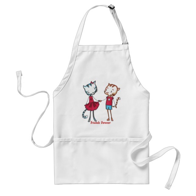 Delantal Feline Friends Apron (Frente)