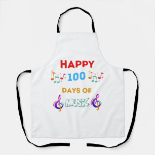 Delantal Feliz 100 días de música