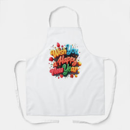 Delantal Feliz Año Nuevo