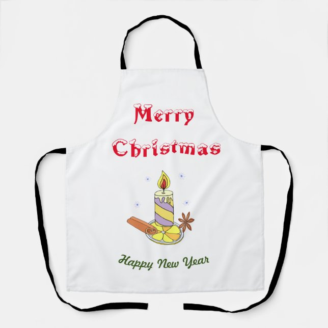 Delantal Feliz Año Nuevo (Anverso)