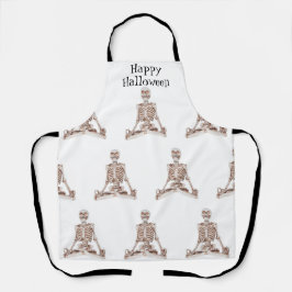 Delantal Feliz Apron de Yoga de Halloween