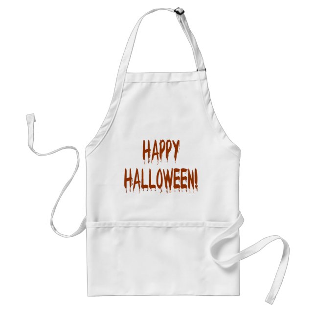 Delantal Feliz Bloody Halloween (Frente)