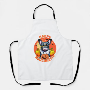 Delantal Feliz Bulldog francés hallow