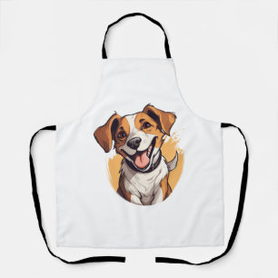 Delantal Feliz cachorro sonriente Classic T-Shirt