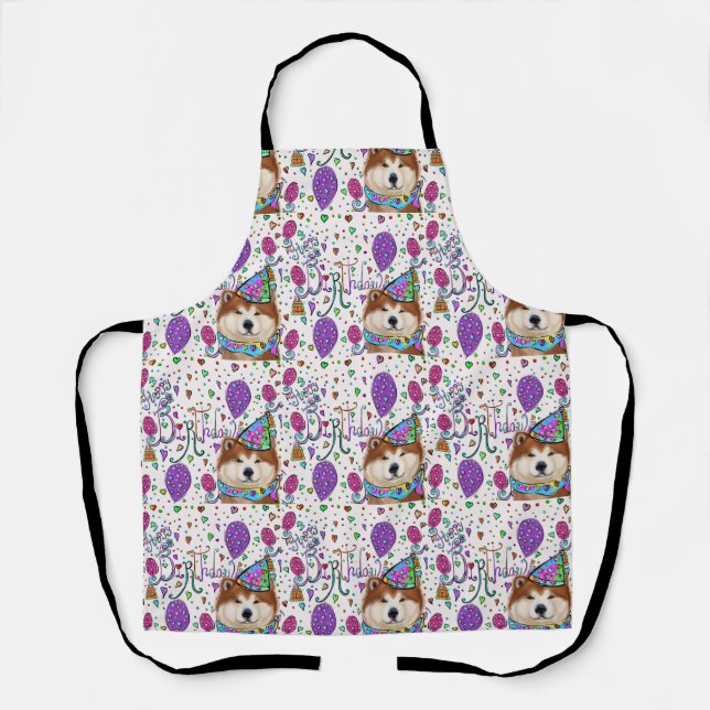 DELANTAL FELIZ CUMPLEAÑOS (Anverso)