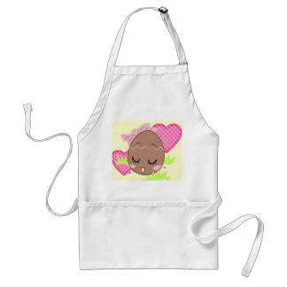 Delantal feliz del cocinero de Pascua