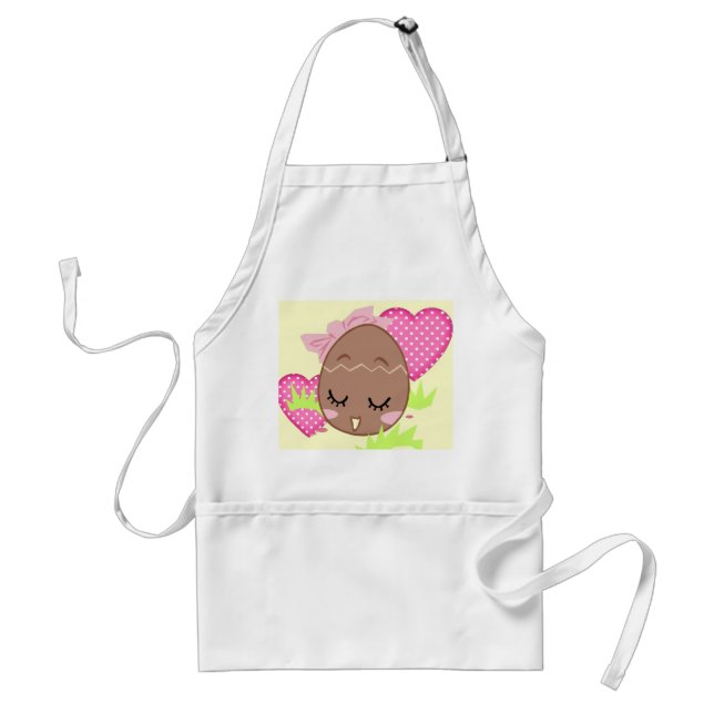 Delantal feliz del cocinero de Pascua (Frente)