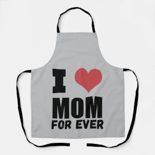 Delantal Feliz Día De La Madre Amar A Mamá Por Siempre