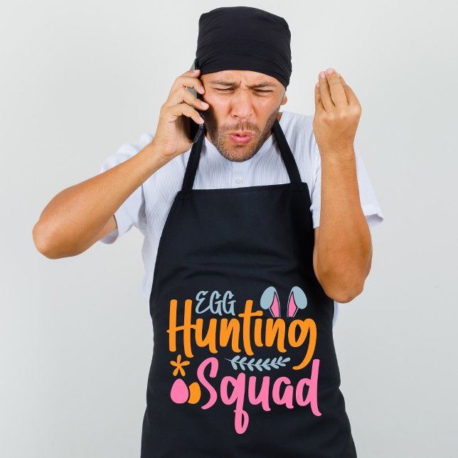 Delantal Feliz Día de Pascua - Amante de los huevos (Subido por el creador)