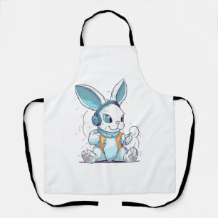 Delantal Feliz Día de Pascua Egg Bunny diverny Gamer Niños