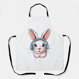 Delantal Feliz Día de Pascua Egg Bunny diverny Gamer Niños