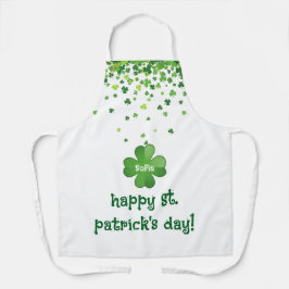 Delantal Feliz día de San Patricio – Celebración irlandesa 