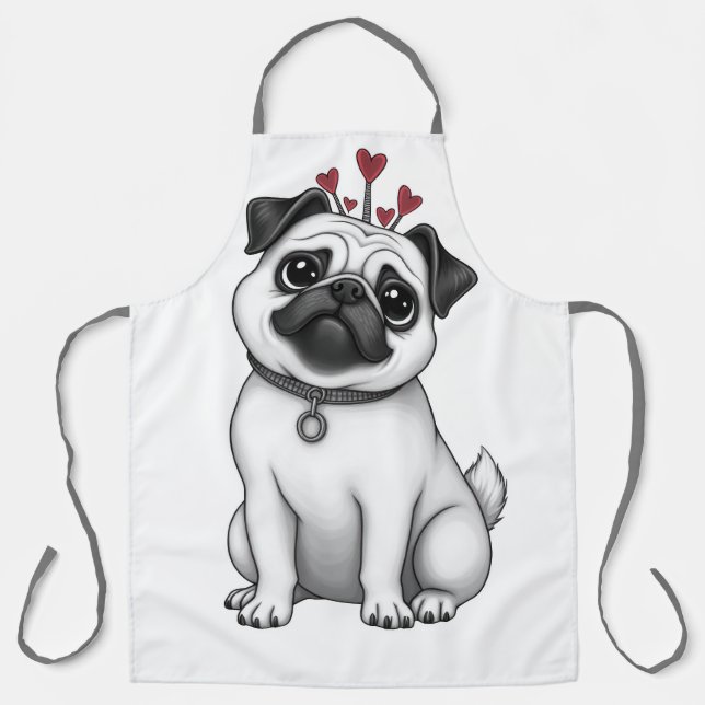 Delantal ¡Feliz Día de San Valentín! (Anverso)