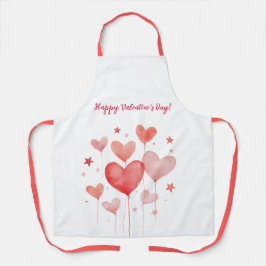 Delantal ¡Feliz Día de San Valentín!