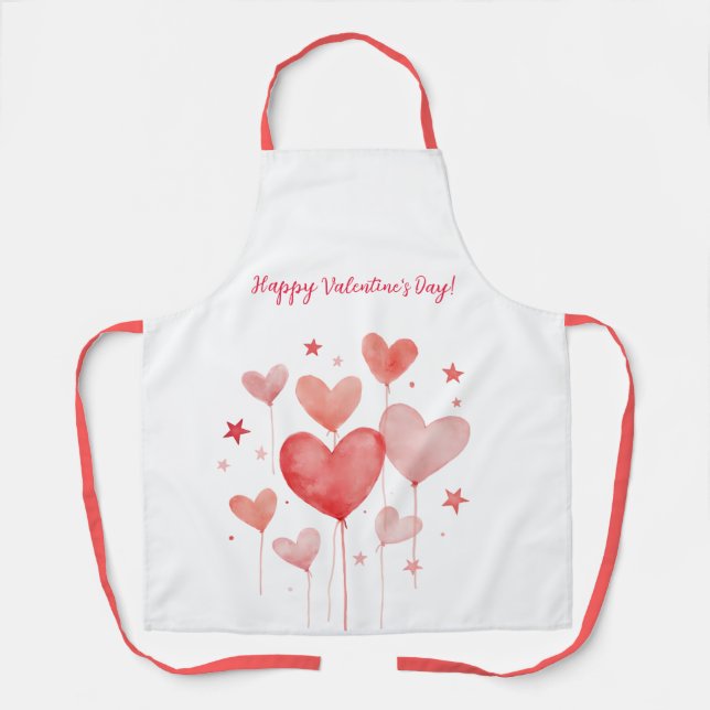 Delantal ¡Feliz Día de San Valentín! (Anverso)