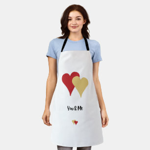 Delantal Feliz Día de San Valentín -Día de San Valentín par