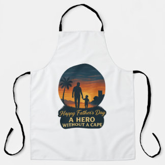 Delantal Feliz Día del Padre - Un héroe sin Cabo