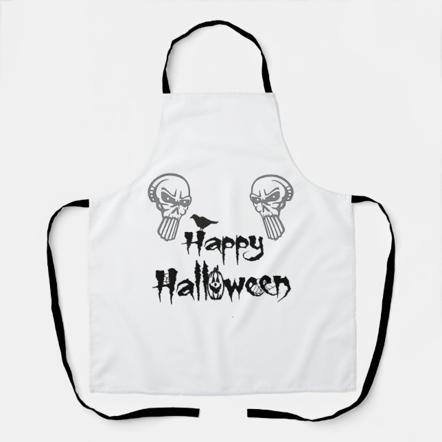 Delantal feliz halloween (Anverso)