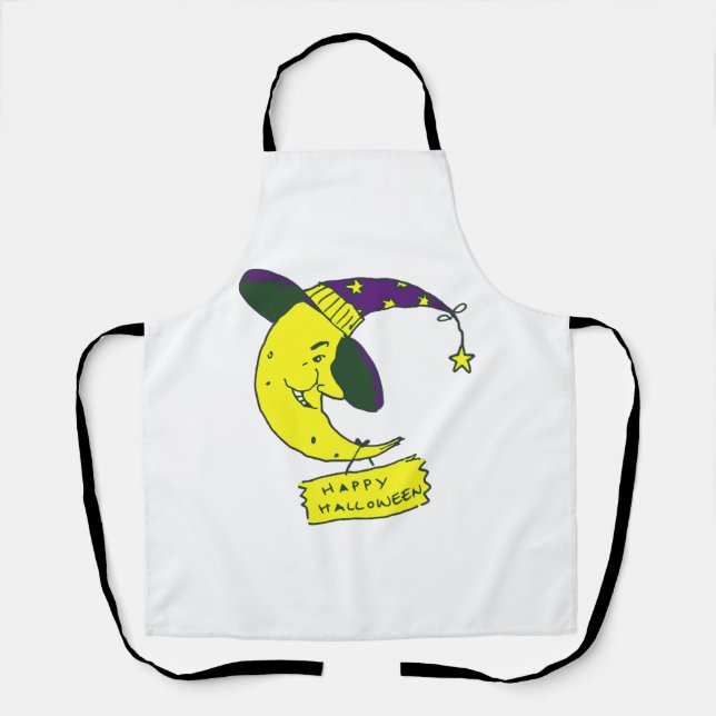 Delantal Feliz Halloween (Anverso)