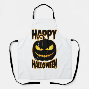 Delantal Feliz Halloween Calabaza