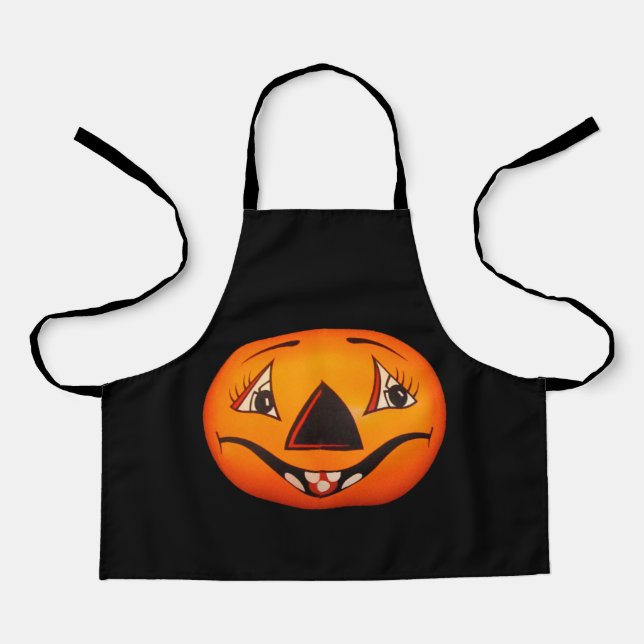 Delantal Feliz Halloween de Jack O’ Lantern (Anverso)