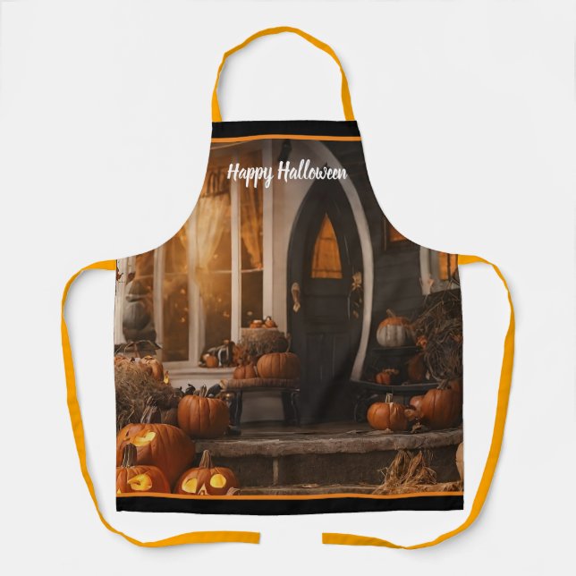 Delantal Feliz Halloween Home Collection (Anverso)