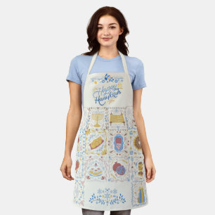 Delantal Feliz Hanukkah Apron