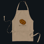 Delantal Feliz Hanukkah Chanukah Challah Pan trenzado<br><div class="desc">El Apron presenta un ilustracion original de una hogaza de pan de jalá. ¡Perfecto para Hanukkah! También hay muchos ilustraciones adicionales en esta tienda. ¿No ves lo que estás buscando? ¿Necesita ayuda con la personalización? Contacte con Rebecca para tener algo diseñado para usted!</div>