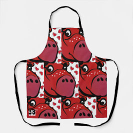 Delantal Feliz Hippo