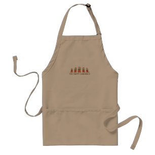 Delantal Feliz jardinero marigold Flores Pots Vintage Apron