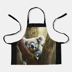 Delantal Feliz Koala Australiano En Árbol, Apron Infantil