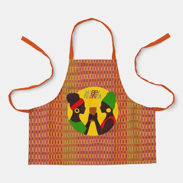 Delantal Feliz Kwanzaa Kids Apron (Anverso)