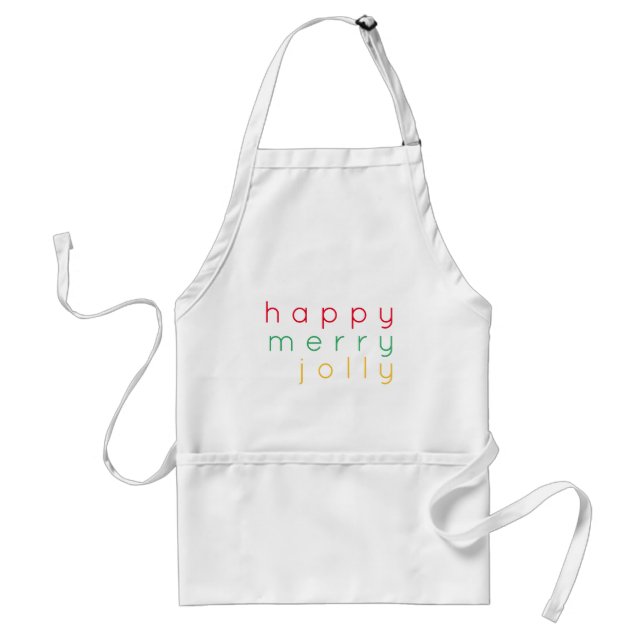 Delantal FELIZ MERRY JOLLY Apron (Frente)