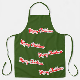 Delantal Feliz Navidad