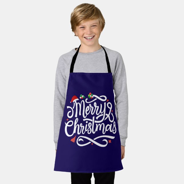 Delantal Feliz Navidad-61039 (Gastado)