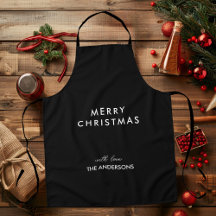 Feliz Navidad Nombre Personalizado Negro