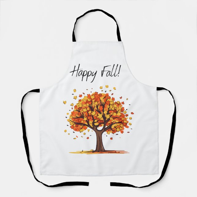Delantal ¡Feliz Otoño! (Anverso)