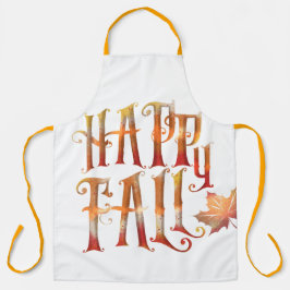 Delantal Feliz otoño