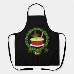 Delantal Feliz regalo navideño para la familia de los Navid