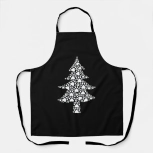 Delantal Feliz Regalos de Navidad Árbol de Navidad Papas de