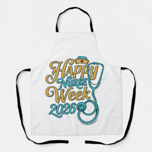 Delantal Feliz Semana de las Enfermeras 2026 Diseño de Cami