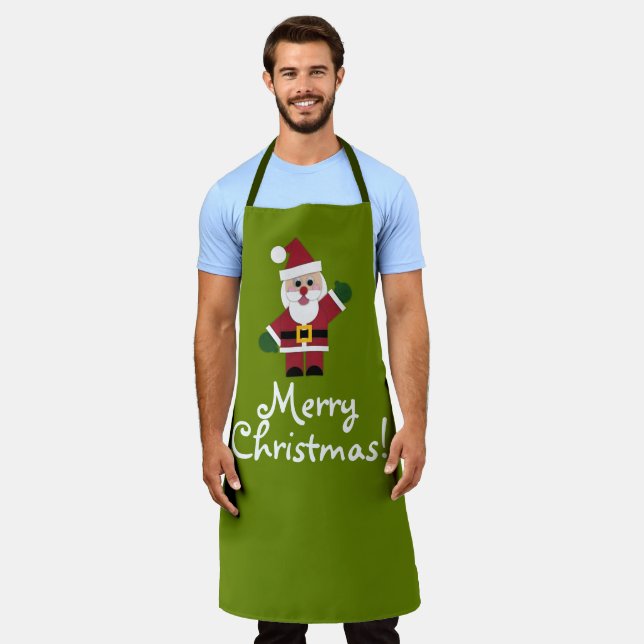 Delantal Felt Santa 2021 Apron (Gastado)