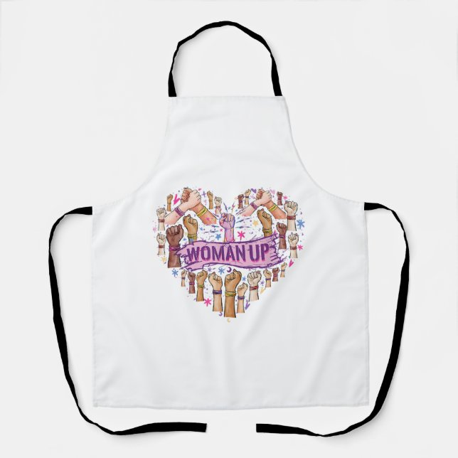 Delantal Feminismo Fuerte empoderamiento feminista Feminis (Anverso)